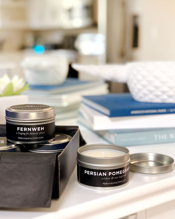 Fernweh Candles - Travel candles review #travel #candles 