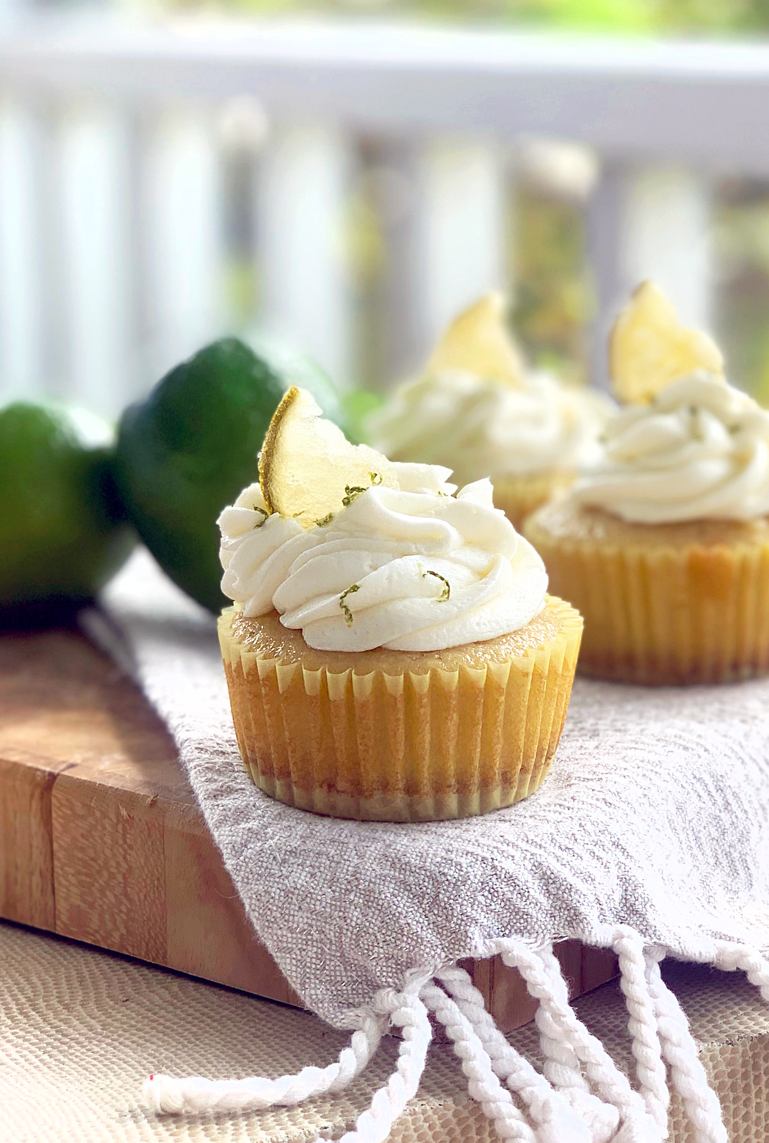 Key Lime Pie Cupcakes-image