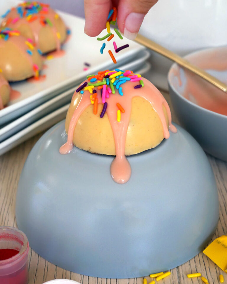 Mini Dome Cakes How To Use Cake Leftovers Easy, Quick Recipe